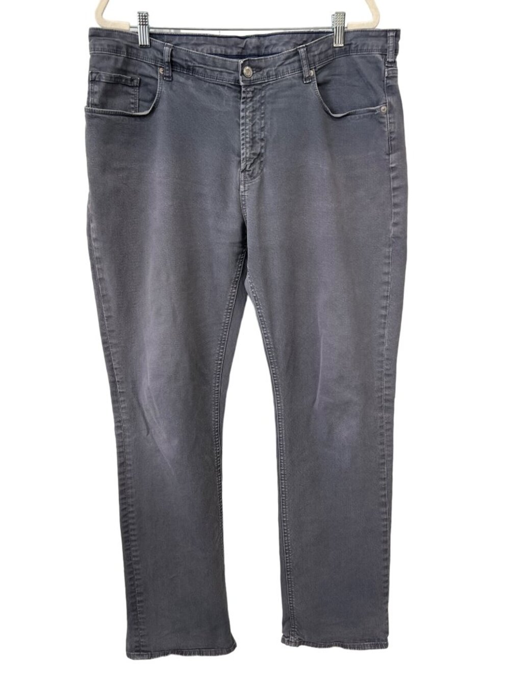Bonobos Jeans Mens 38x34 Slim Straight Denim Gray Casual Streetwear Grunge Retro